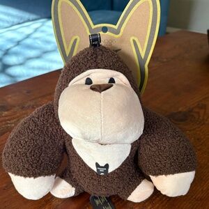 NWT NanDog My BFF Koko the Gorilla Plush Squeaky Toy